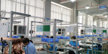 廠房降溫設備環(huán)?？照{好，還是蒸發(fā)冷省電空調好？