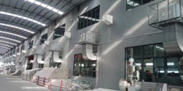 高大型廠房車間降溫用工業(yè)環(huán)保空調設備，比工業(yè)風扇還省電你知道嗎